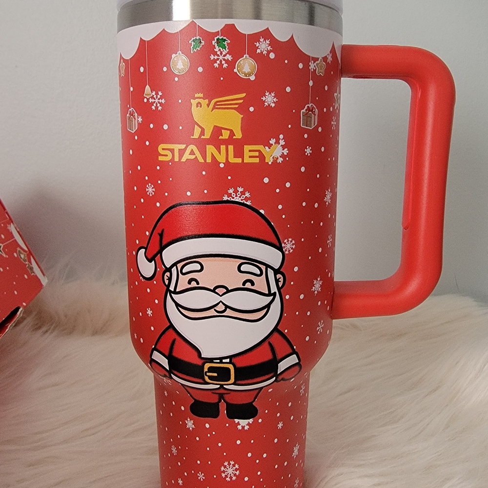 Stanley Red Santa Tumbler